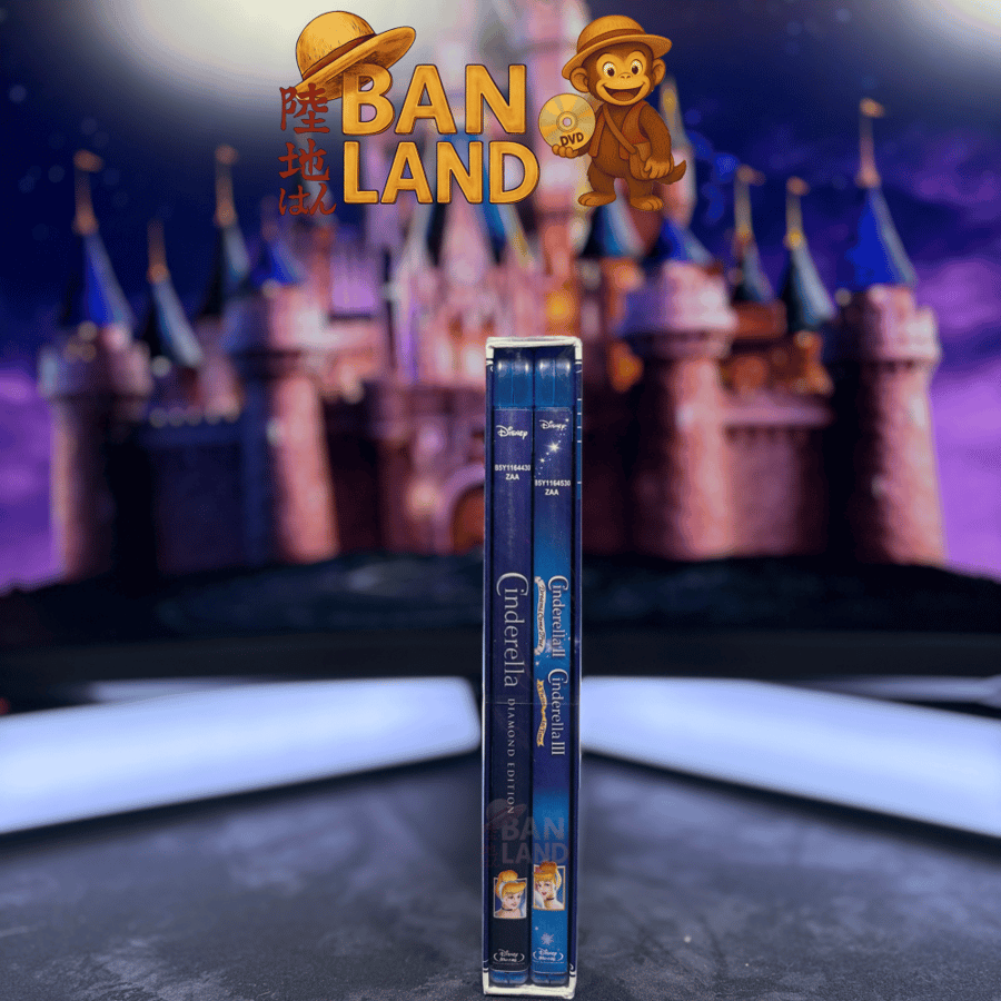 أفلام سندريلا Blu-ray – المجموعة الكاملة (3 أفلام) | Cinderella The Complete Collection
