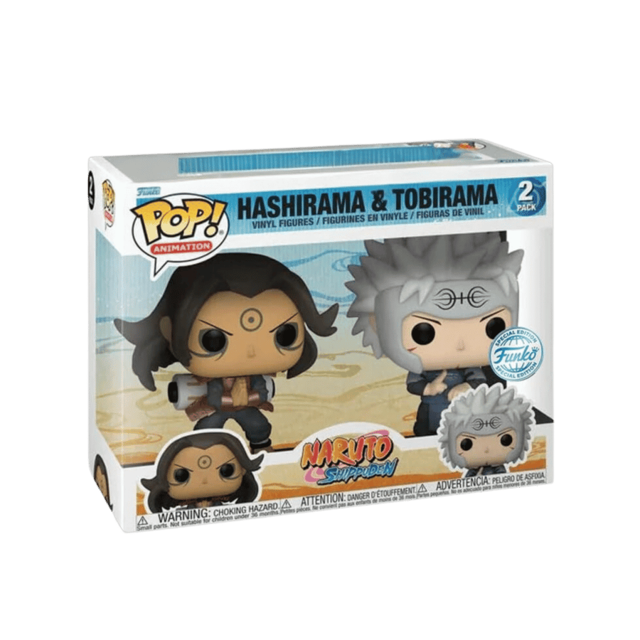 Funko Pop! Animation: Naruto Shippuden - HASHIRAMA & TOBIRAMA (SPECIAL EDITION)