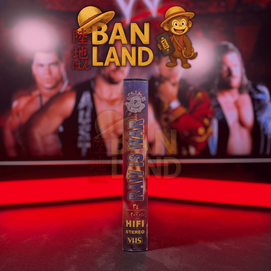 شريط فيديو مصارعة VHS – WWF رقم 2000/34