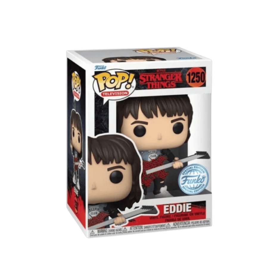 FUNKO POP! TELEVISION : STRANGER THINGS - EDDIE #1250 (SPECIAL EDITION)