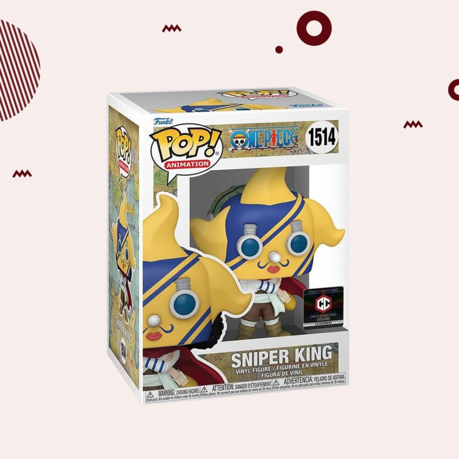 (FUNKO POP! ANIMATION: ONE PIECE - SNIPER KING #1514 (Chalice Collectibles Exclusive