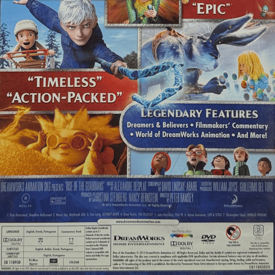 فيلم DVD انميشن - نهوض الحراس