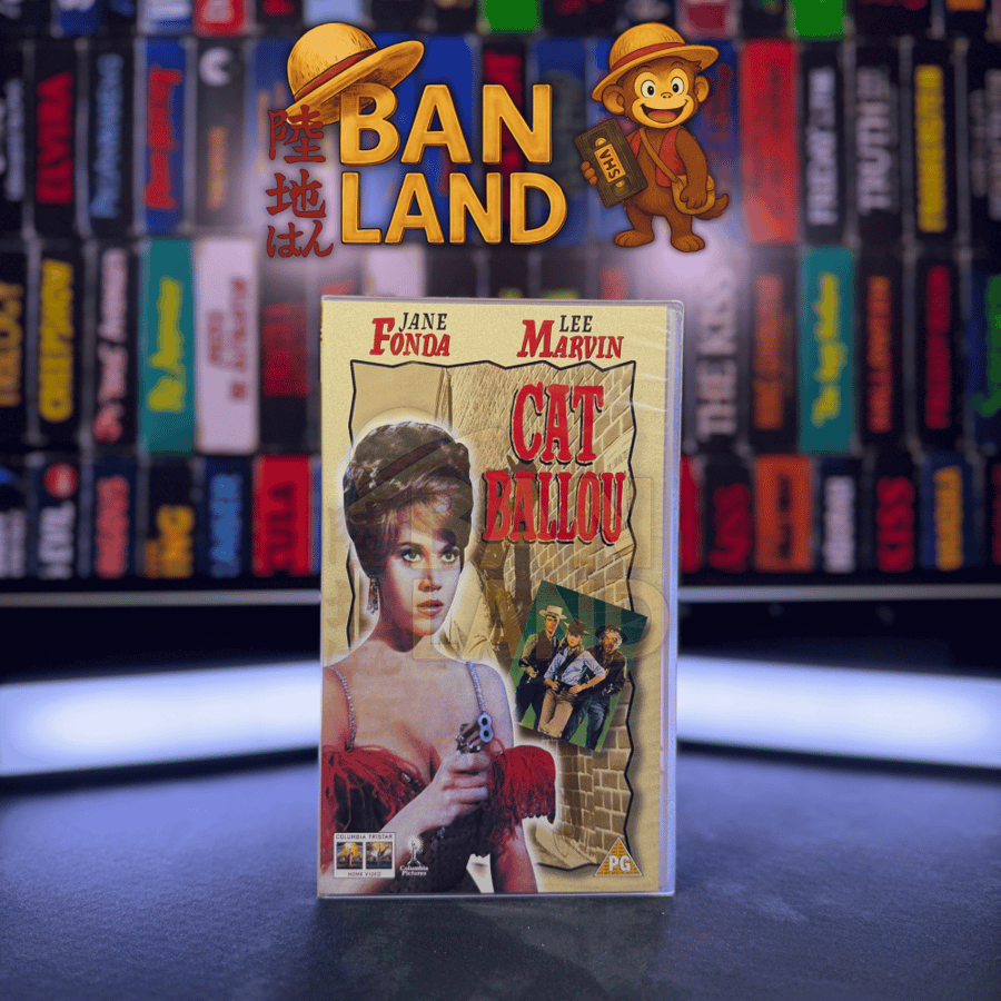 شريط فيديو VHS فيلم -  Cat Ballou