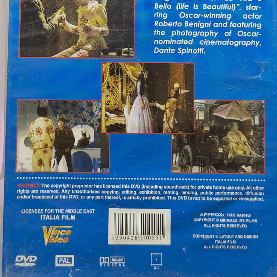 DVD film - Pinocchio