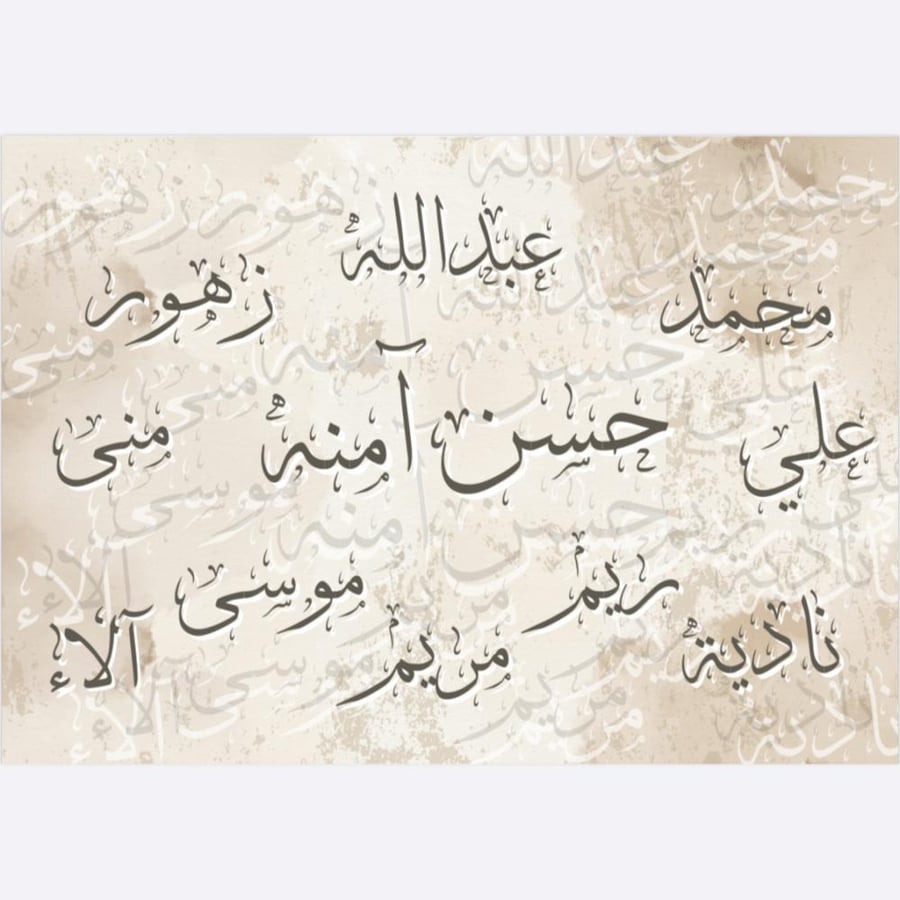 طلب -  حسن امنة العرض 100 الطول 70  الايطار اسود -