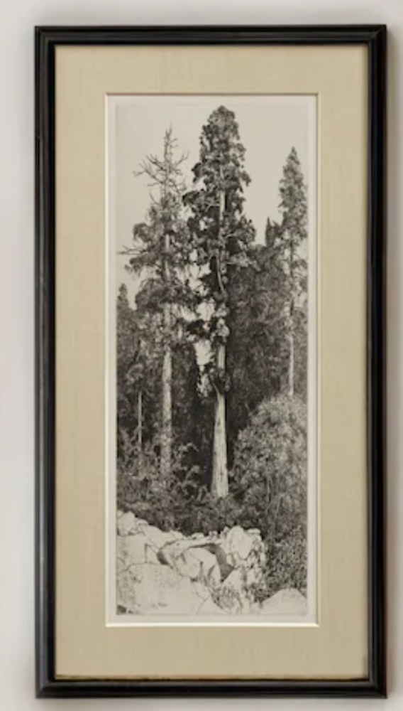 لوحة 160x60  اطار بني غامق