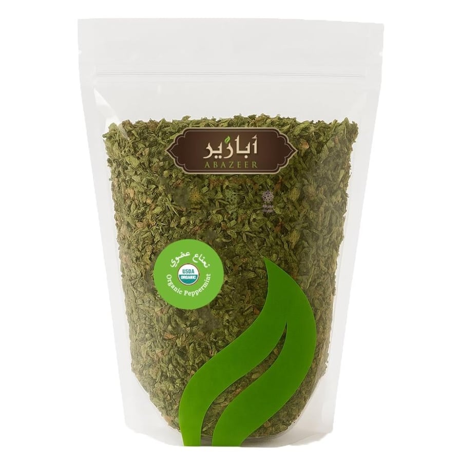 ورق نعناع مجروش عضوي 100 جرام