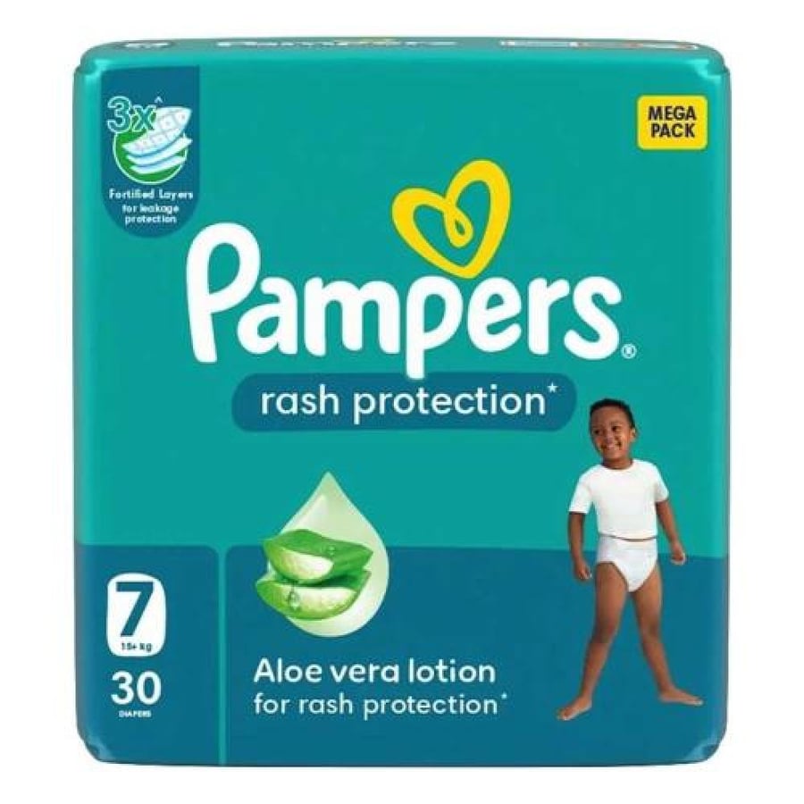 Pampers baby diapers Mega number 7*30 pieces