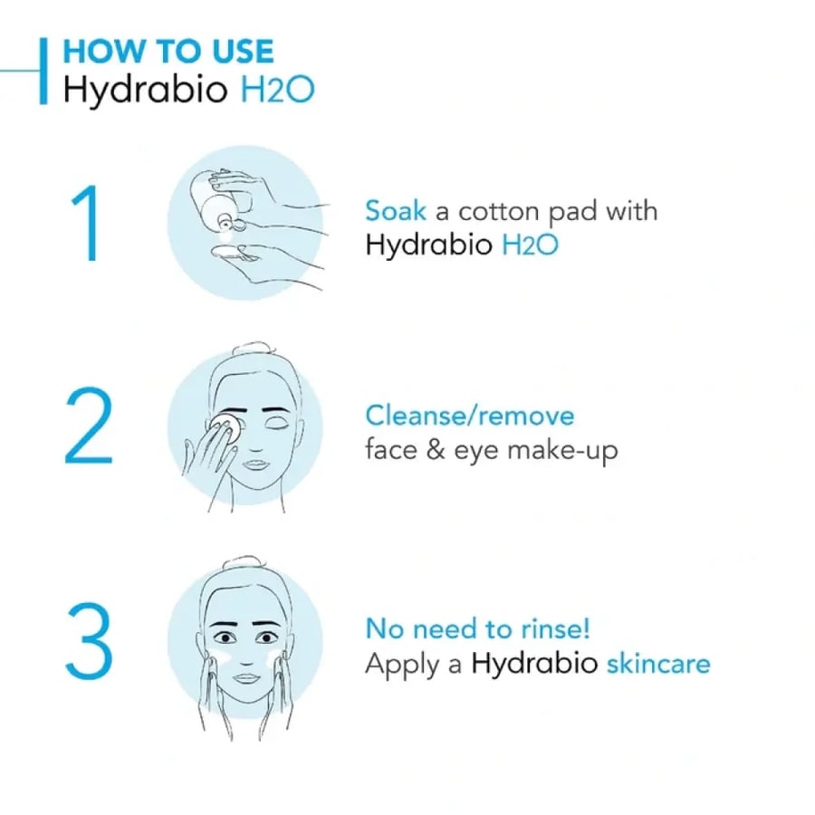 بيوديرما لوشن هيدرابيو H2O محلول ميسيلار 500 مل