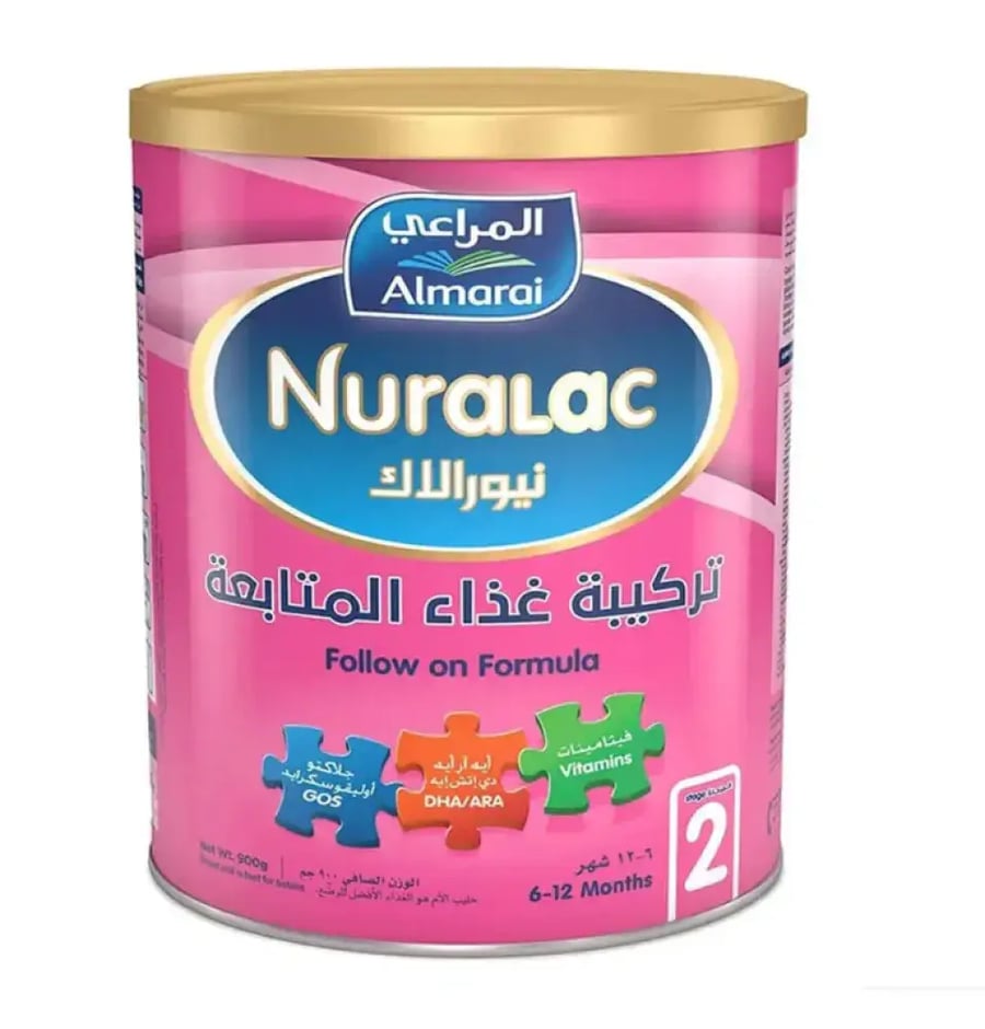 نيورالاك حليب أطفال رقم 2 من 6 حتى 12 شهر 900 جم