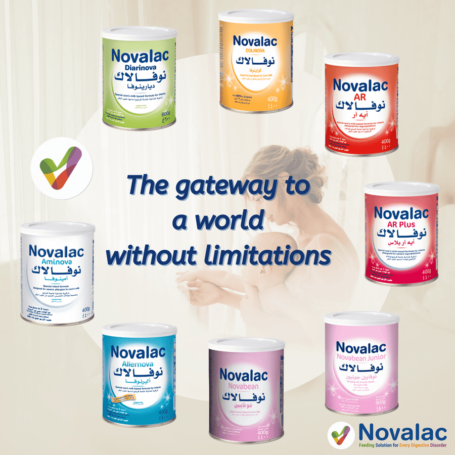 نوفالاك نوفابين جونيور ٨٠٠ جرام تركيبة حليب لمرحلة النمو مخصصة لحالات الإمساك من عمر سنة إلى ٣ سنوات