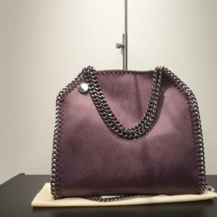 حقيبة Stella Mccartney بنفسجي مقاس 25