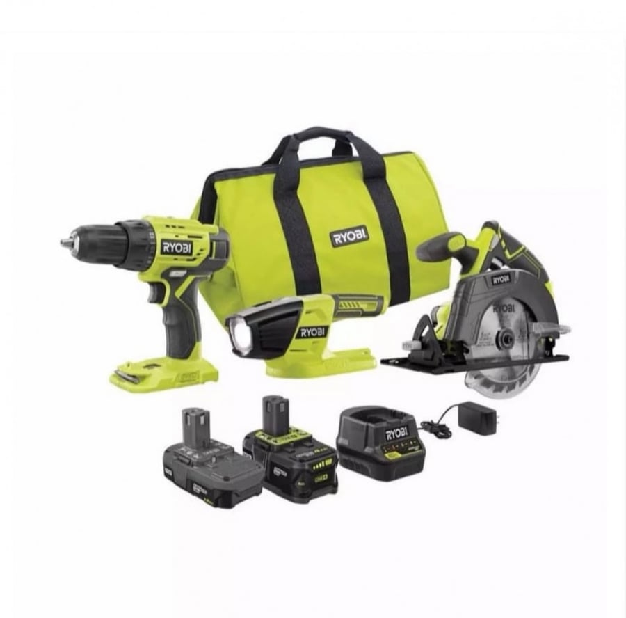 Ryobi طقم 3 أجهزة