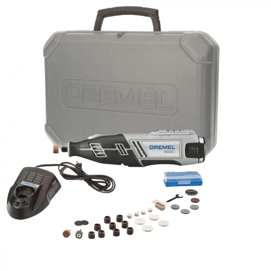 Drimmel set with a sturdy bag