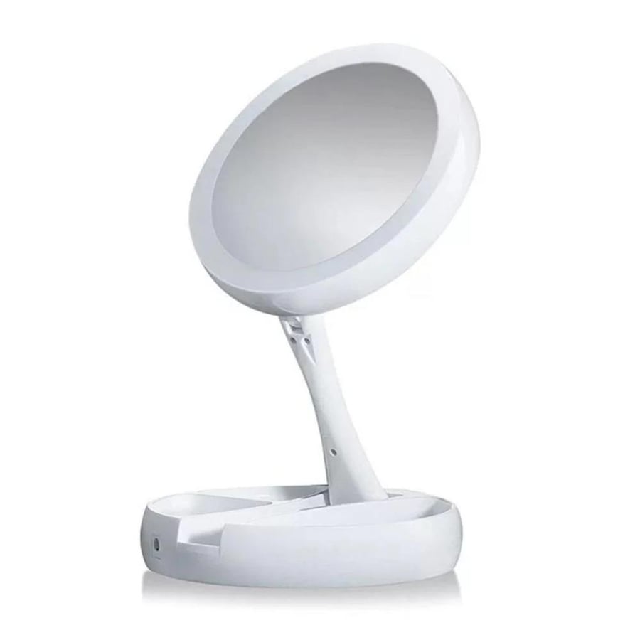 مرآة مكياج LED