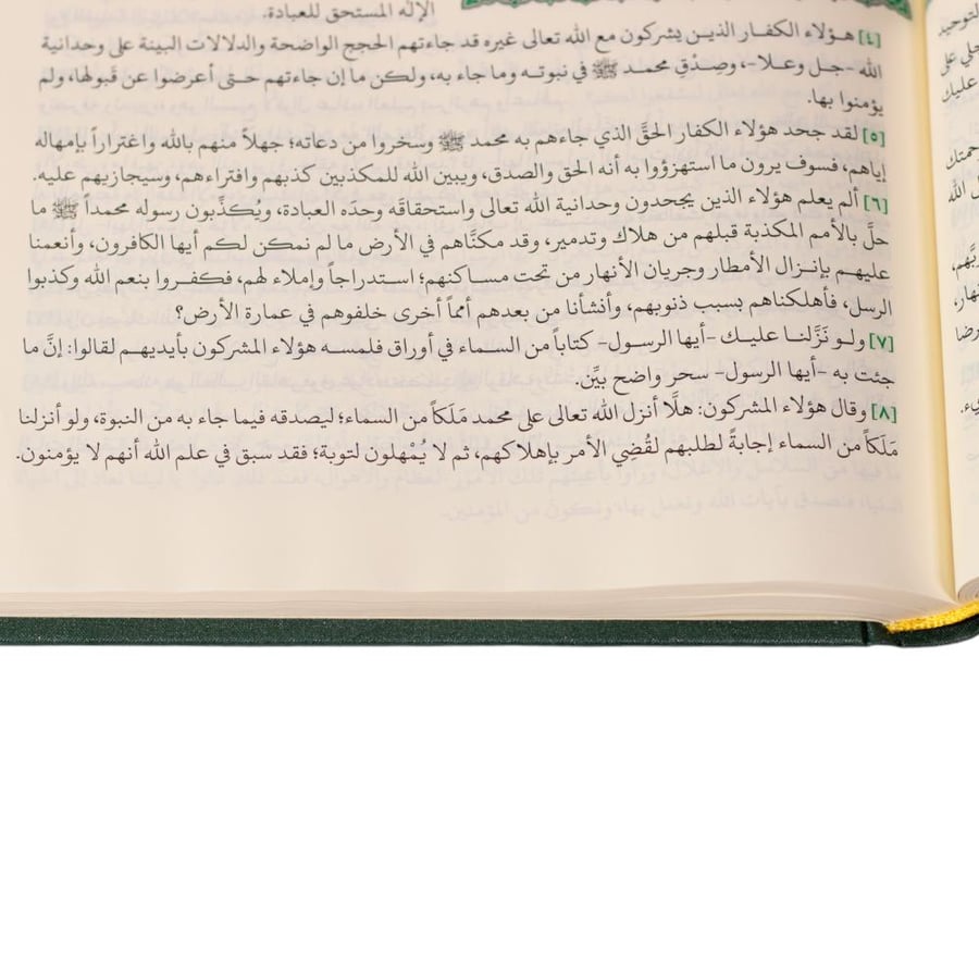 التفسير الميسر - مقاس جوامعي طبعة مجمع الملك فهد المقاس : 29.5*22 سم