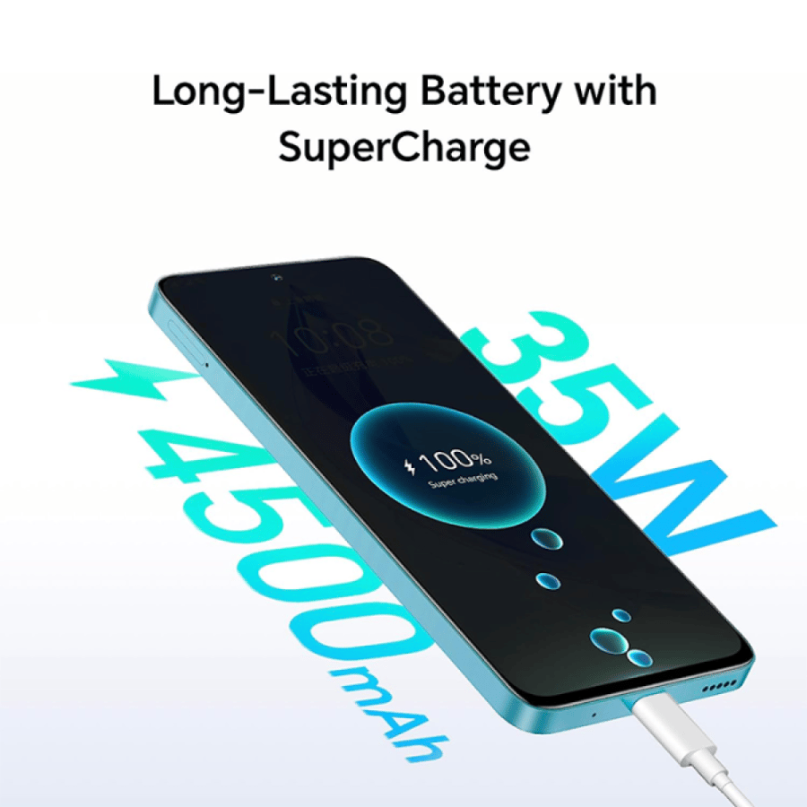 هونر 90 لايت 256 جيجابايت / 8 جيجابايت رام 5G - فضي تيتانيوم