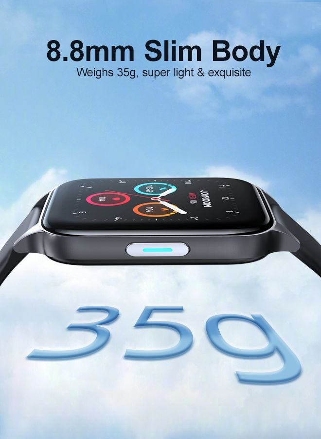ساعة ذكية لتتبع اللياقة البدنية بـ 12 وضعاً رياضياً لتتبع معدل ضربات القلب ومراقبة جودة النوم وضد الماء