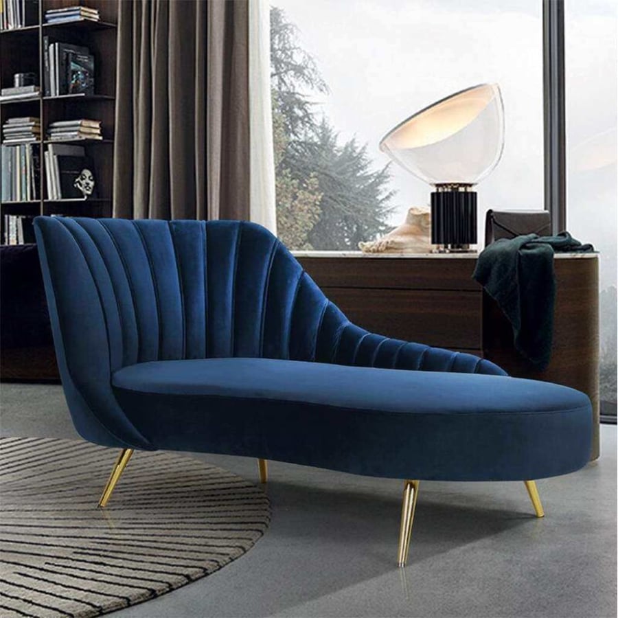 أريكة استرخاء رومانسية كنبة 160×75×74 سم - أزرق
