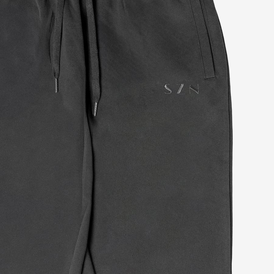 Plain Grey pant with stitch SZN logo