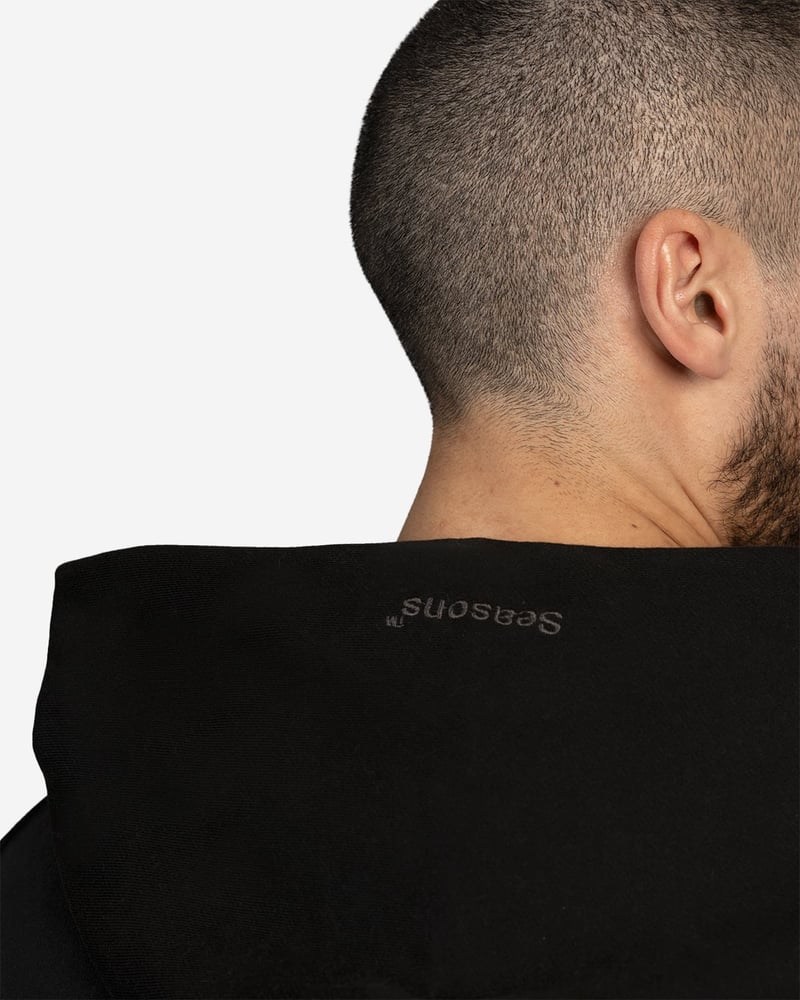 WASHED BLACK HOODIE