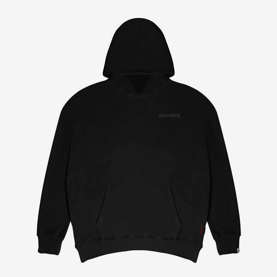 WASHED BLACK HOODIE