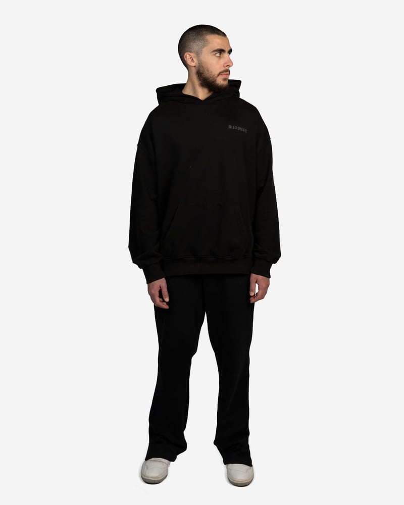 WASHED BLACK HOODIE