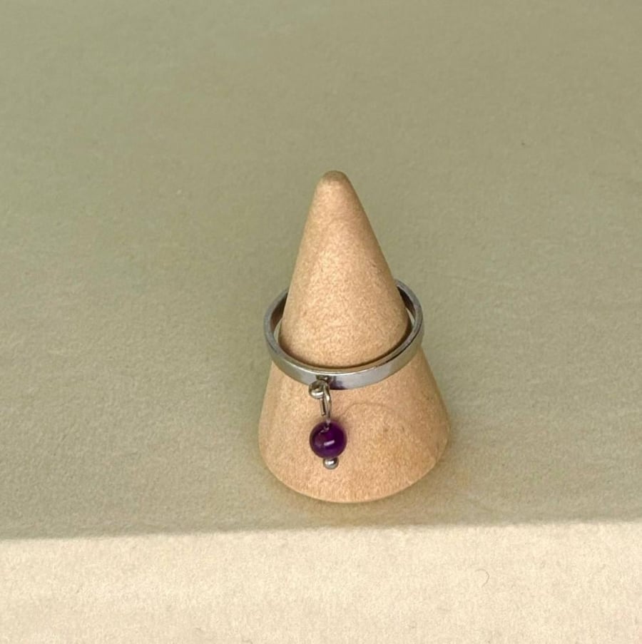 Dandle Ring Amethyst