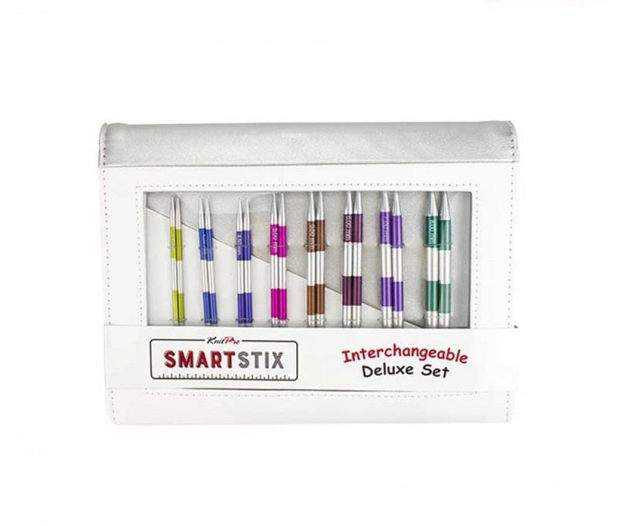 Knitpro Smart Stix Interchangeable Circular Needles Deluxe Set