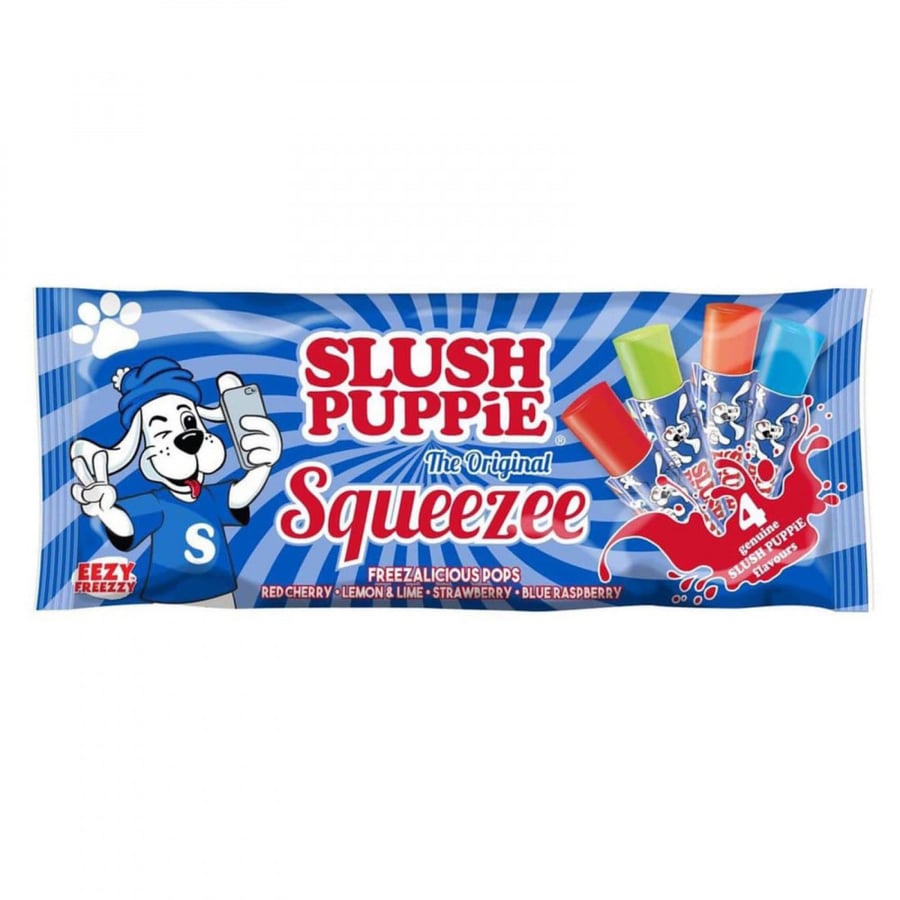 سلاش ايس بوبي - Slush Puppie Eezy Freezzy Squeezy Ice Pops