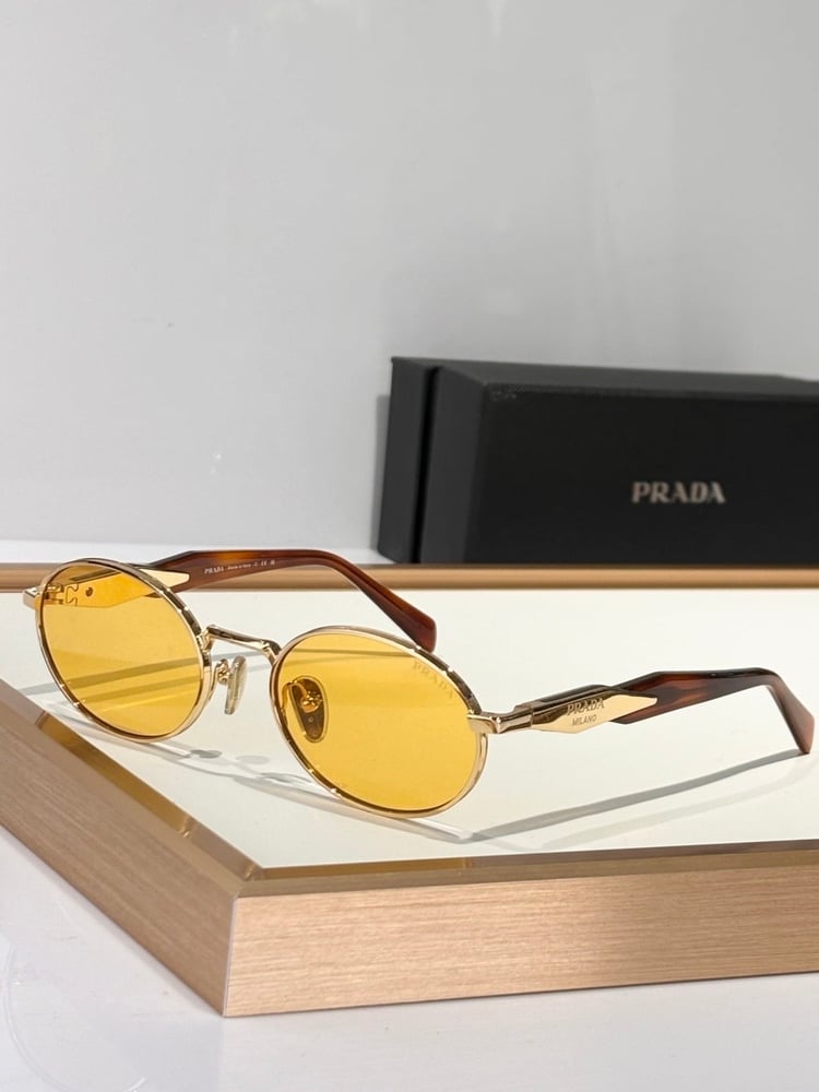 PRADA Round-frame sunglasses