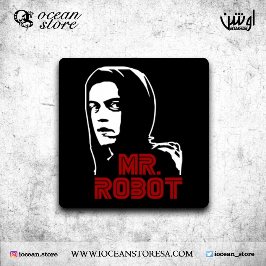 قاعدة للكوب - كوستر - Mr.robot - مستر روبوت