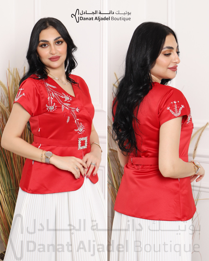 فستان بيليسييه وستان شك أحمر   DJ#57
