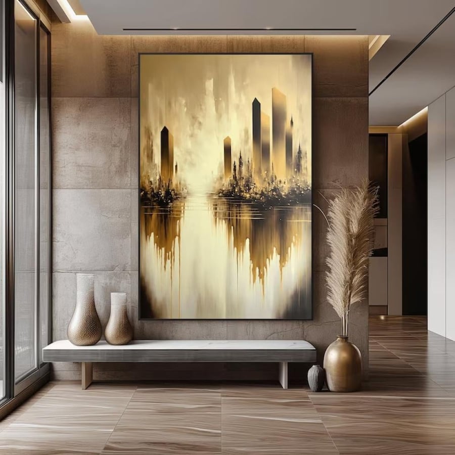 Wall art fabric Italian "print"