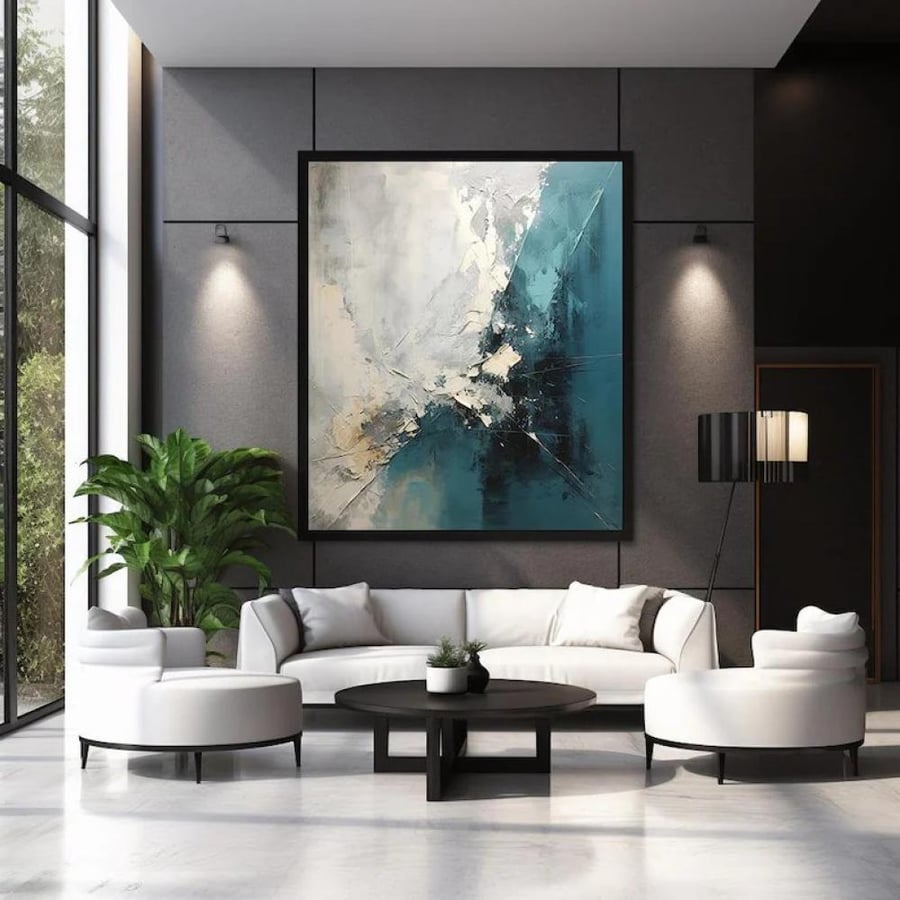 Wall art fabric Italian "print"