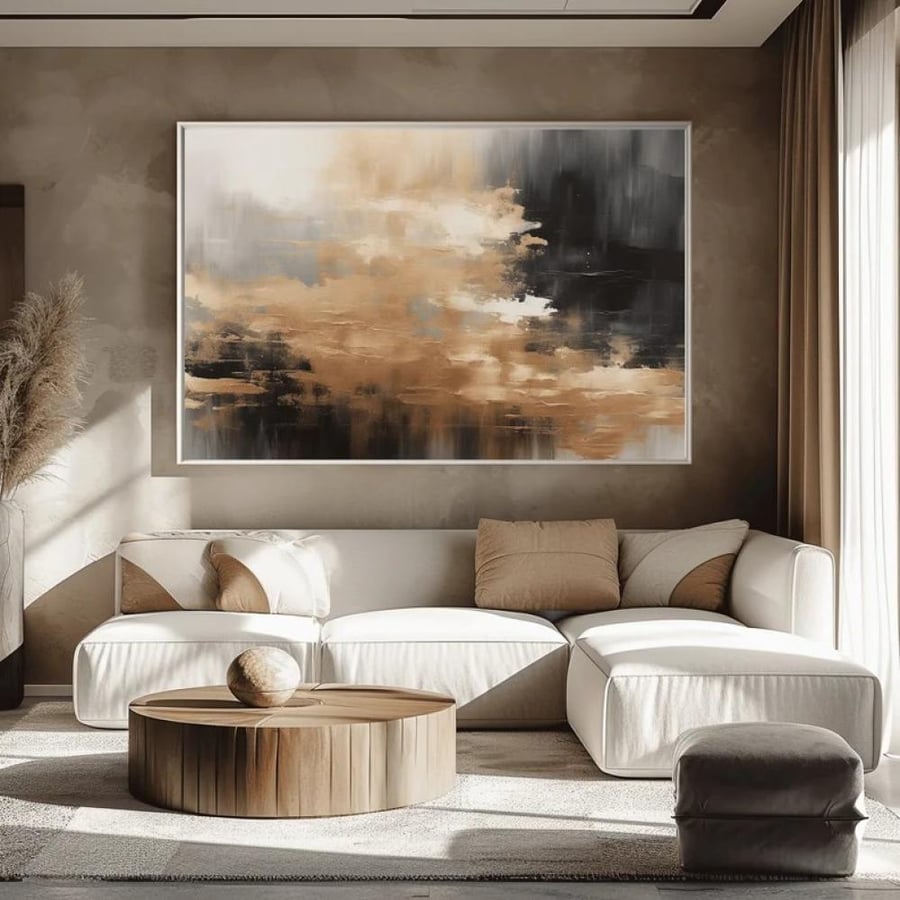 Wall art fabric Italian "print"