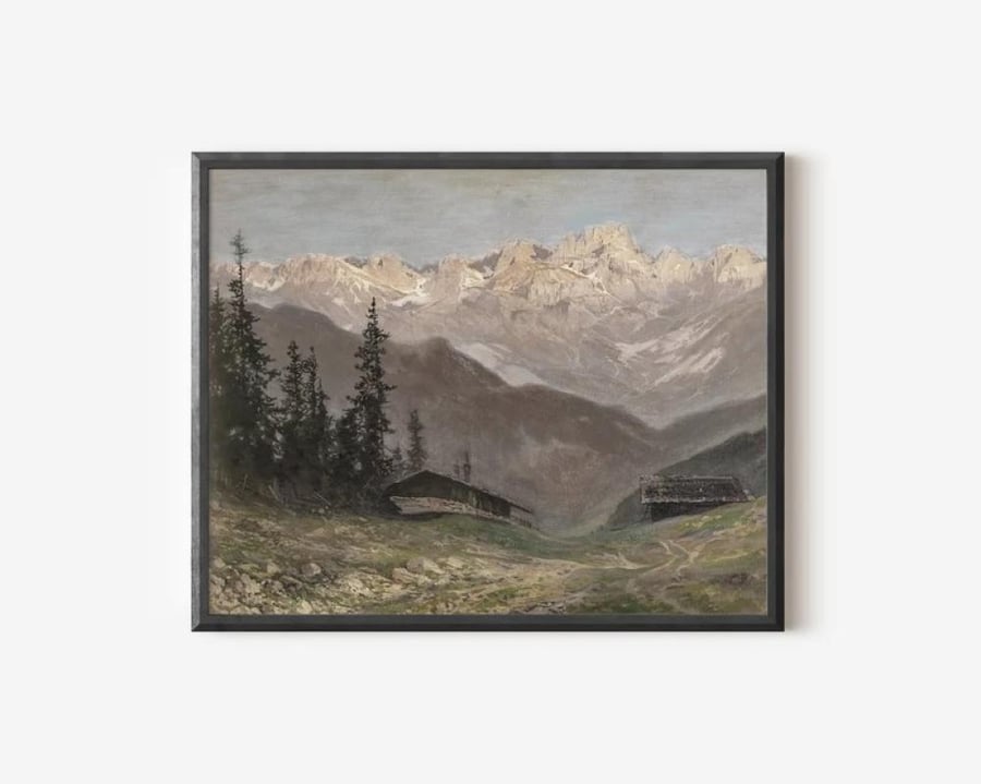 Wall art fabric Italian "print"