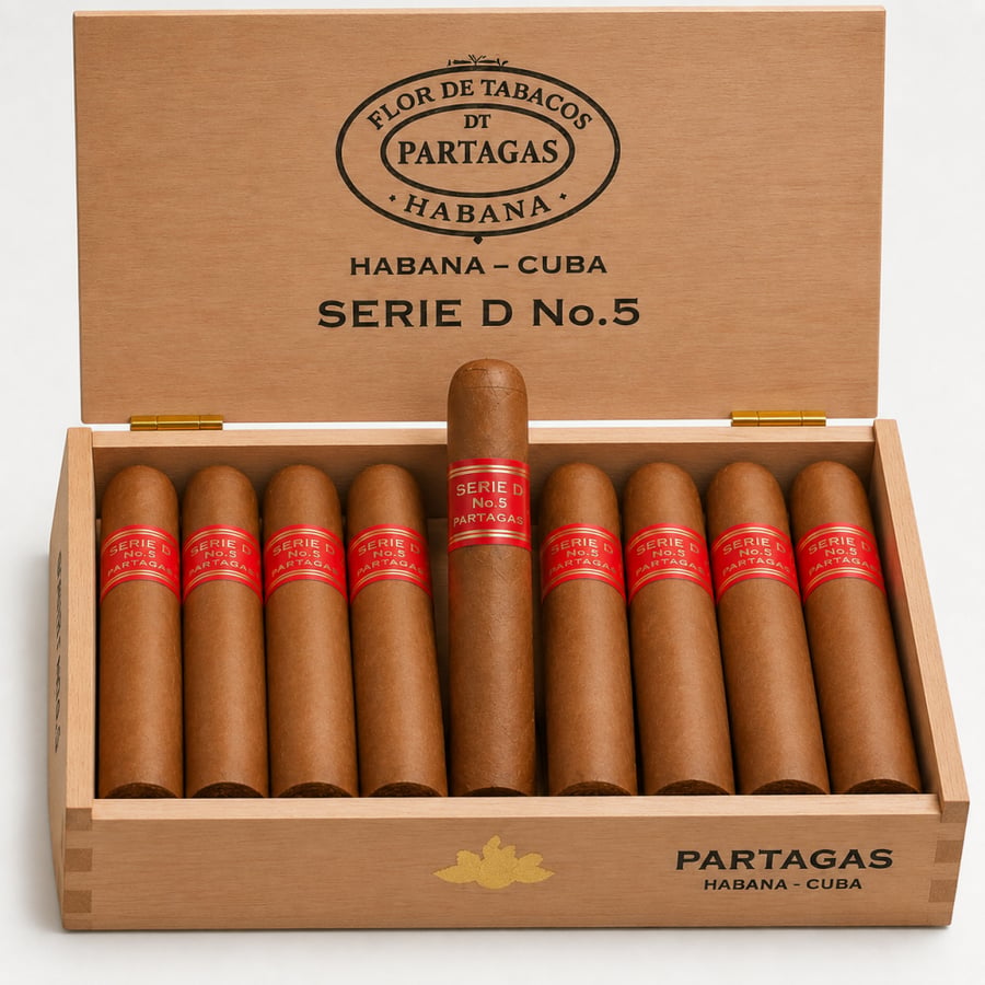 سيجار بارتجاس نمبر1pc   Partagás Serie D No.5