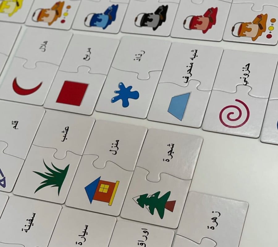 بازل الألوان والأشياء