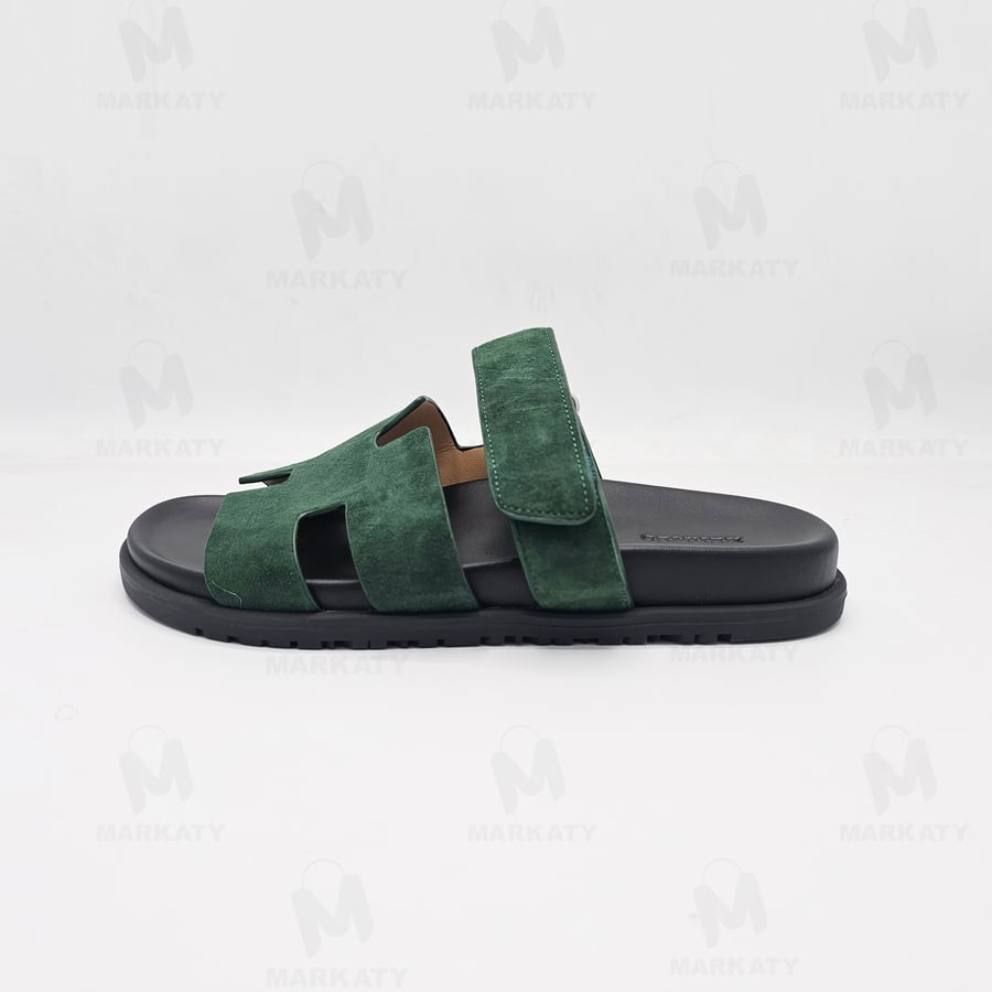 Hermès H Cut – أخضر غامق شمواه