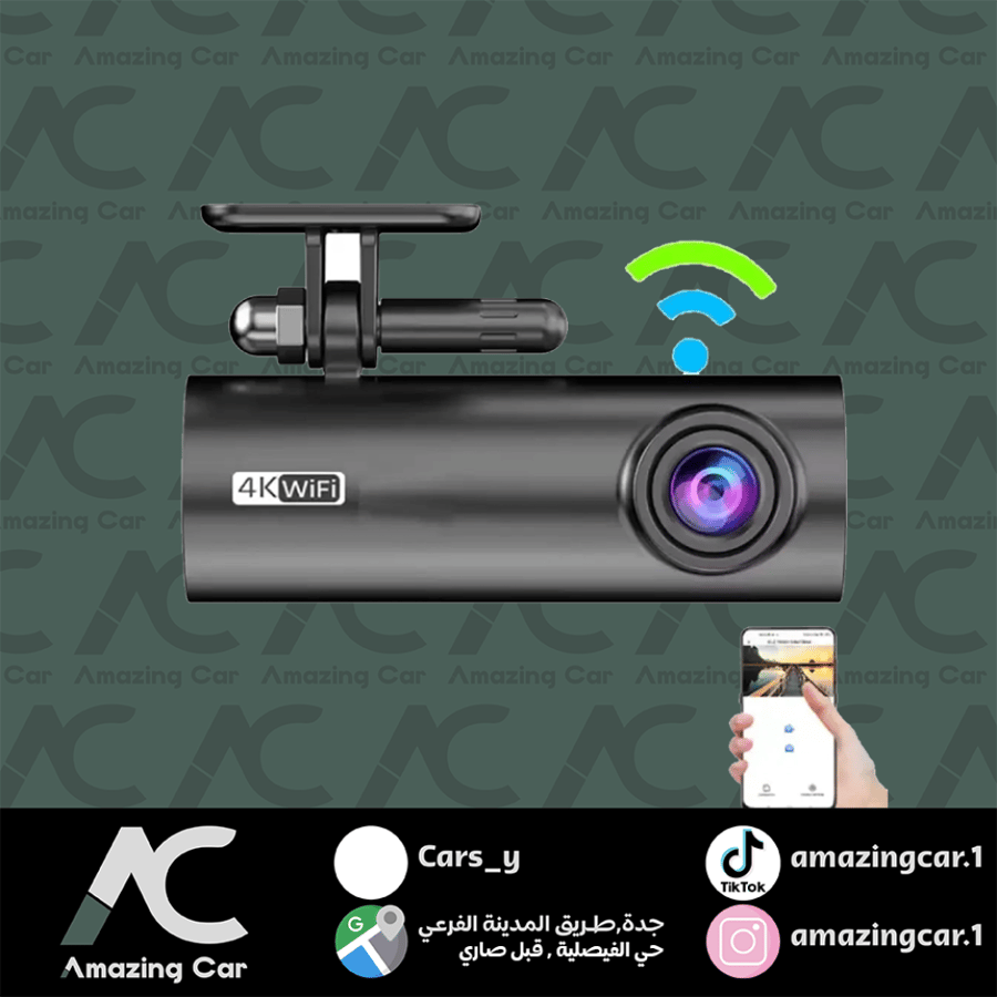 داش كام كاميراتين بشاشة 2K Toby K700