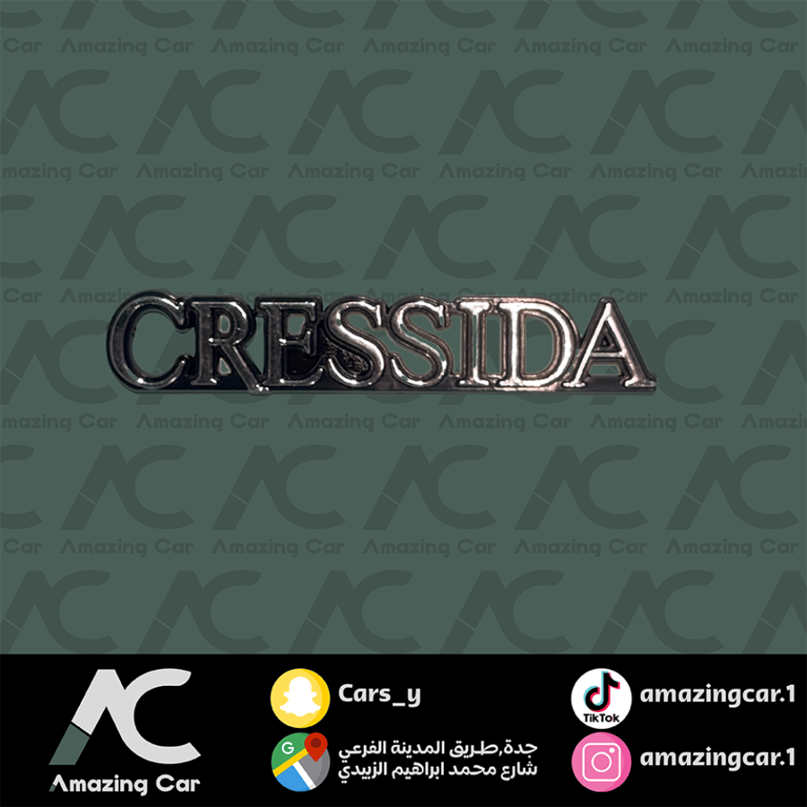 كتابة كرسيدا فضي لصق