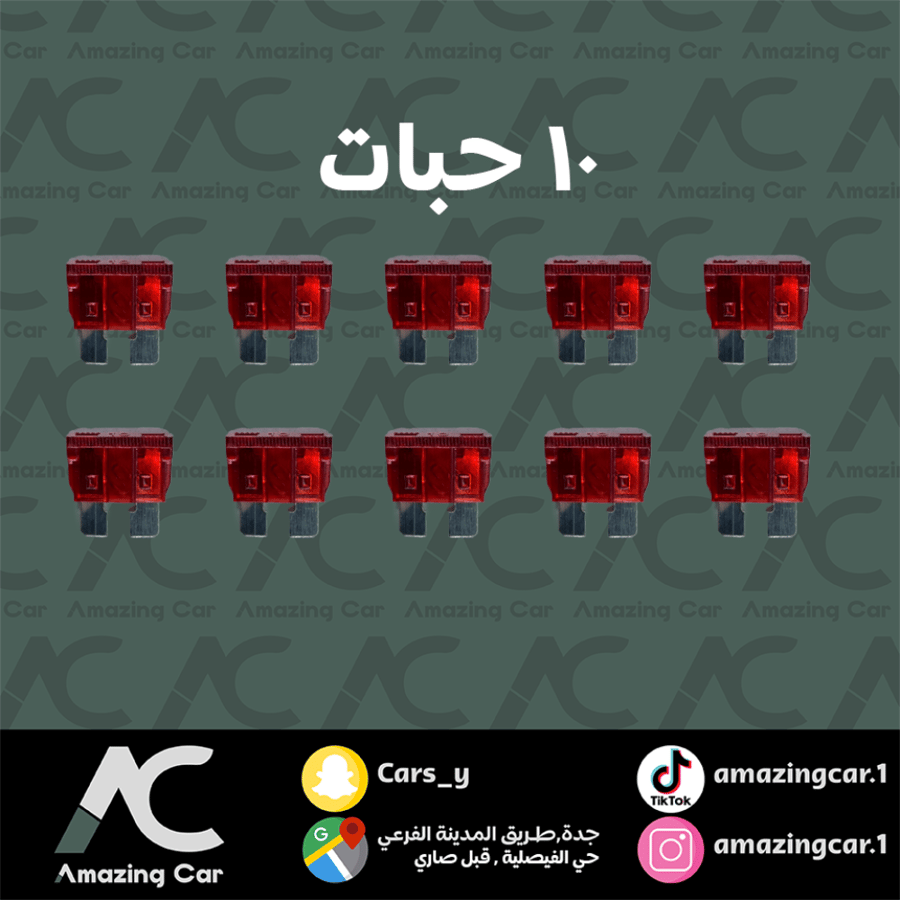 فيوزات ماليزي كبير (10 حبات) 191A