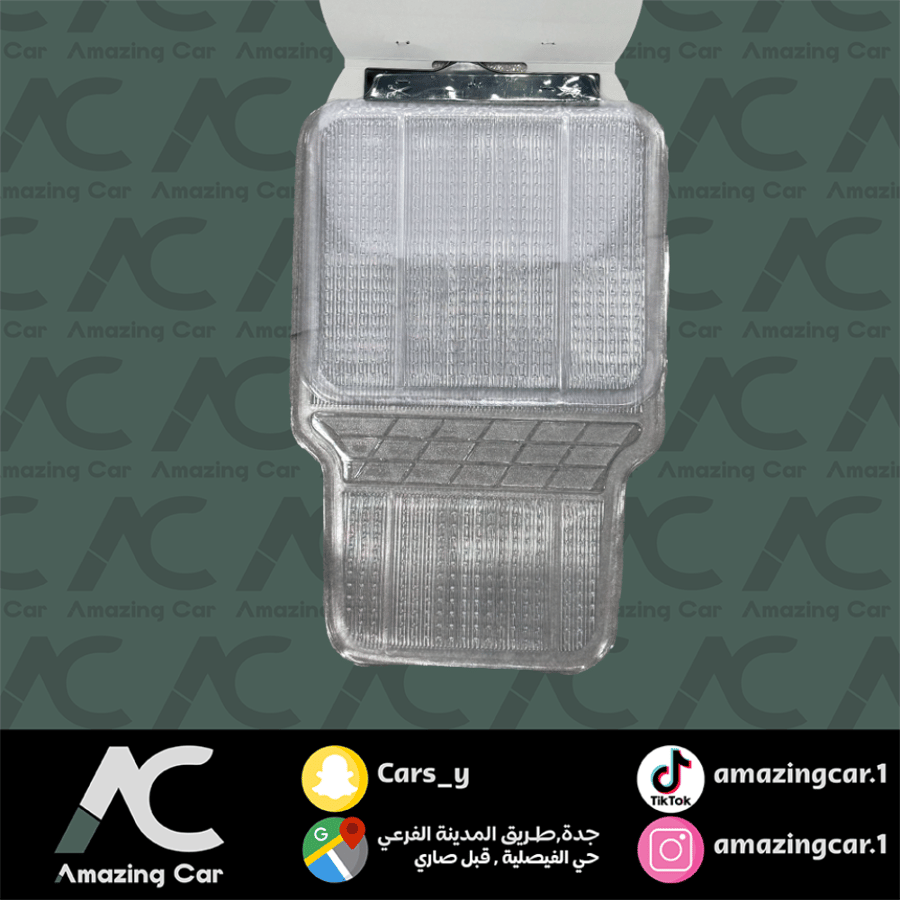 طقم دعاسات بلاستيك شفاف
