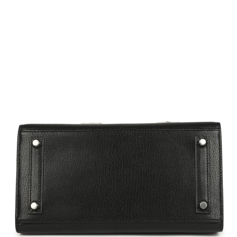 Hermes Birkin 20 Black with Mosaic Beaded Motifs