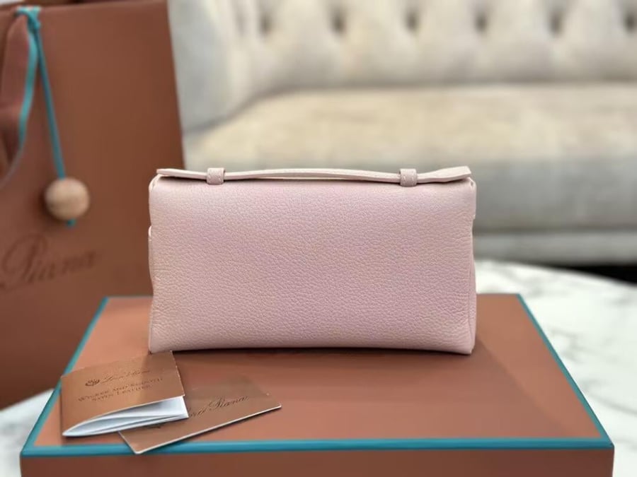 Loro Piana Extra Pocket Pouch L19 Powder Pink