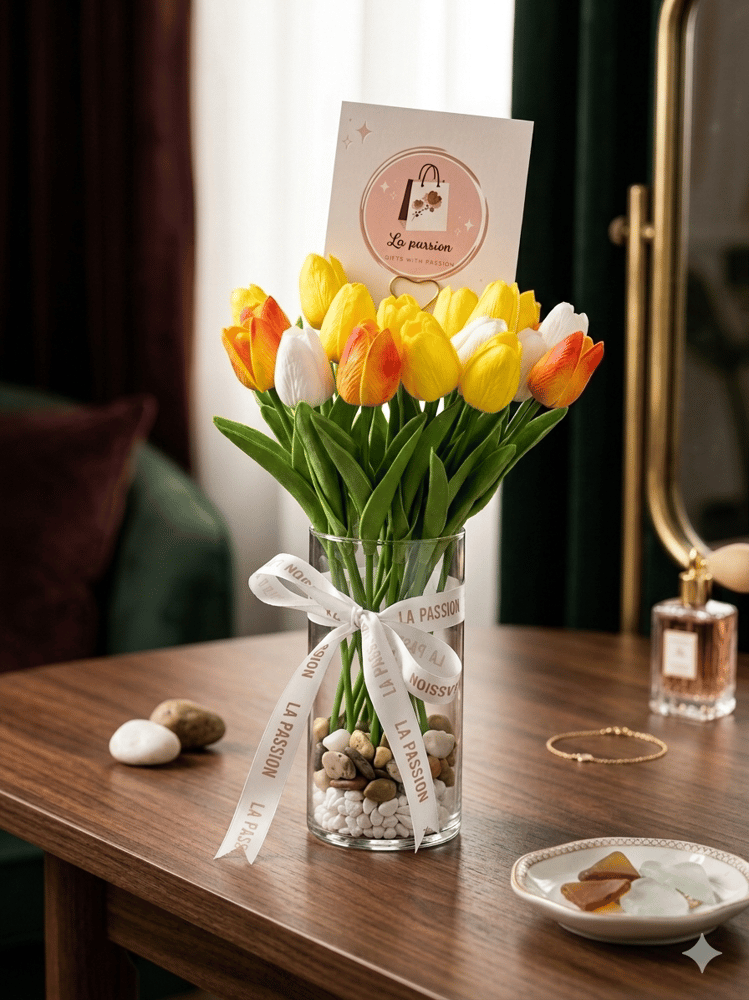 Everlasting Tulip Vase 🌷 مزهرية التوليب الخالدة