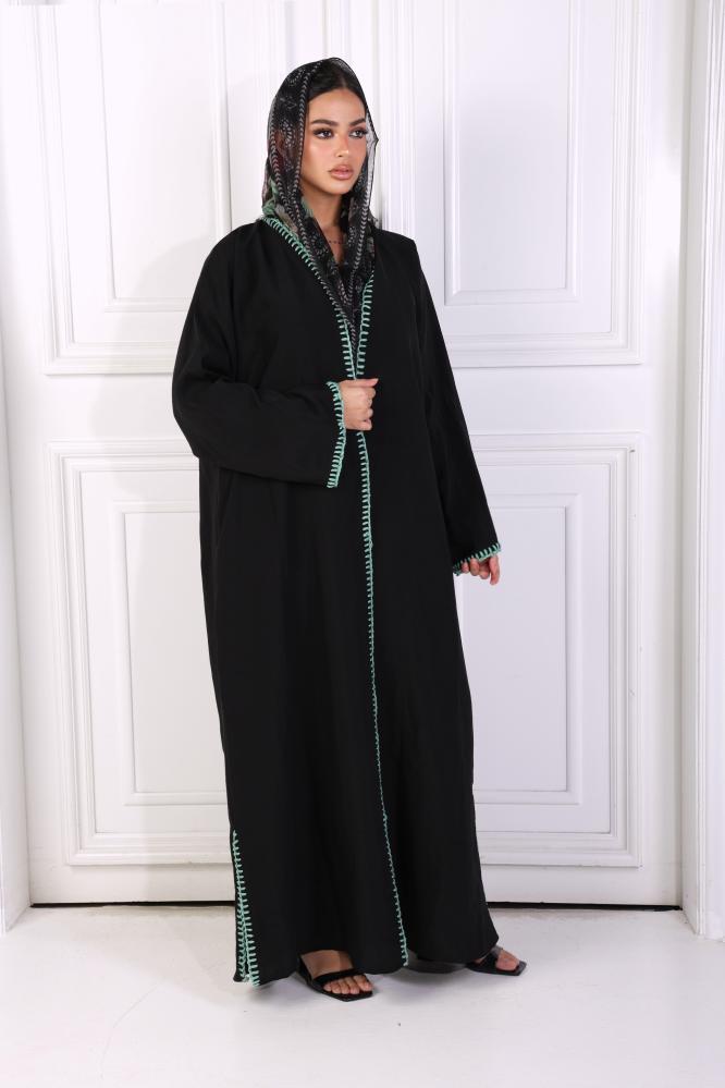 HALF INDIAN ABAYA