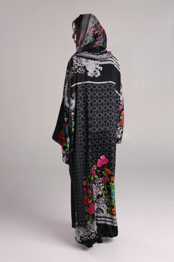 INDIAN SILK ABAYA