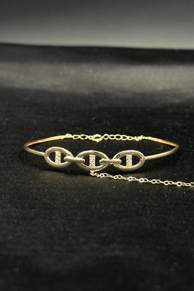 كف اطفال ذهب تصميم الماس مميز